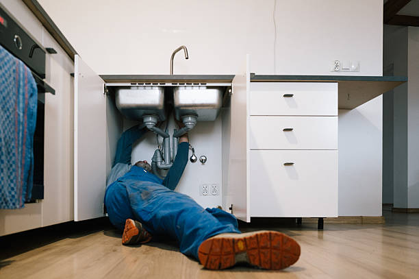 Professional Plumbing technician working in Lampasas, TX